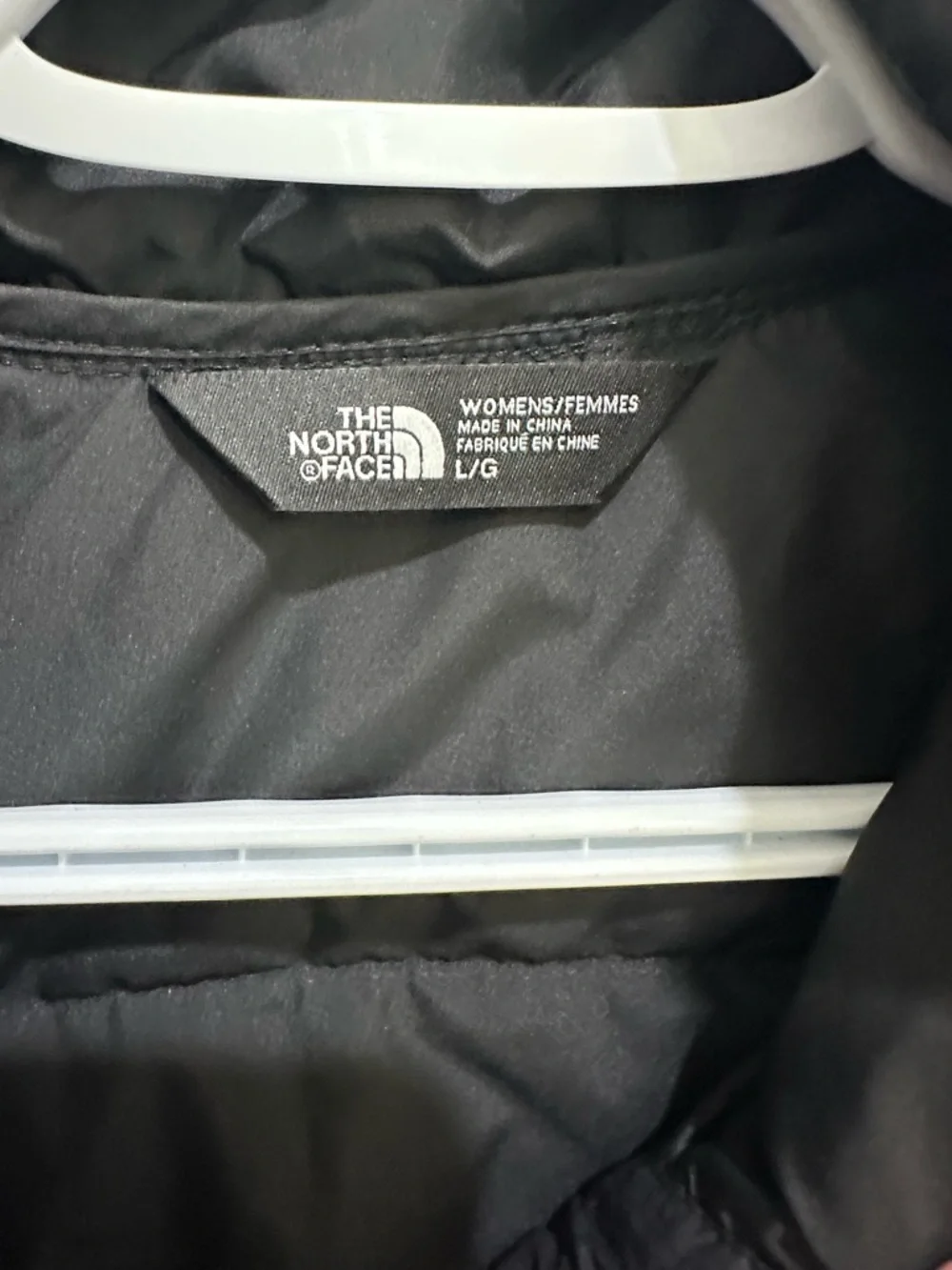 The North Face Women’s Black Quilted Puffer Vest SZ L